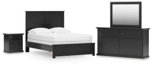 Load image into Gallery viewer, Maribel Full Panel Bed, Dresser, Mirror and Nightstand
