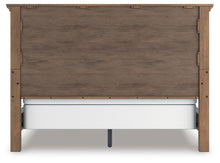 Load image into Gallery viewer, Feddinger California King Panel Bed with Mirrored Dresser, Chest and Nightstand
