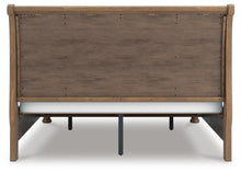 Load image into Gallery viewer, Feddinger King Storage Sleigh Bed with Mirrored Dresser and Nightstand
