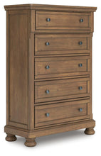 Load image into Gallery viewer, Feddinger King Storage Sleigh Bed with Mirrored Dresser, Chest and Nightstand
