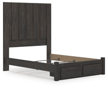 Load image into Gallery viewer, Fraluna Queen Panel Storage Bed, Dresser, Mirror, Chest and Nightstand
