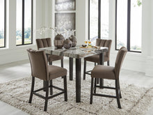 Load image into Gallery viewer, Jeshina Counter Height Dining Table and 4 Barstools
