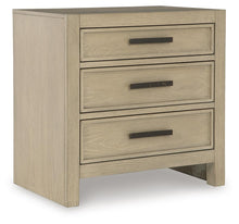 Load image into Gallery viewer, Calmoro Queen Bookcase Bed with Mirrored Dresser and Nightstand
