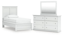 Load image into Gallery viewer, Bostwick Shoals Twin Panel Bed, Dresser and Mirror
