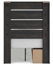 Load image into Gallery viewer, Hollivern Twin Panel Storage Bed, Dresser and Mirror
