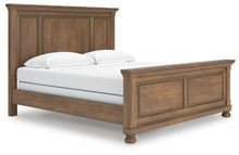Load image into Gallery viewer, Feddinger King Panel Bed with Mirrored Dresser
