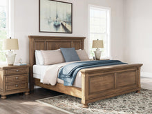 Load image into Gallery viewer, Feddinger King Panel Bed with Mirrored Dresser
