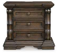 Load image into Gallery viewer, Maylee Queen Canopy Bed, Dresser, Mirror and Nightstand
