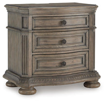 Load image into Gallery viewer, Ardenfield King Upholstered Sleigh Bed, Dresser, Mirror and Nightstand
