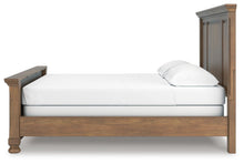 Load image into Gallery viewer, Feddinger California King Panel Bed with Mirrored Dresser
