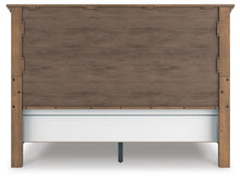 Load image into Gallery viewer, Feddinger King Panel Bed with Mirrored Dresser, Chest and Nightstand
