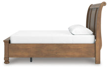 Load image into Gallery viewer, Feddinger Queen Storage Sleigh Bed with Mirrored Dresser

