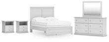 Load image into Gallery viewer, Bostwick Shoals Full Panel Bed, Dresser, Mirror and Nightstand
