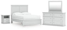 Load image into Gallery viewer, Bostwick Shoals Full Panel Bed, Dresser, Mirror and Nightstand
