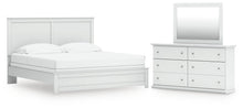 Load image into Gallery viewer, Bostwick Shoals King Panel Bed, Dresser and Mirror
