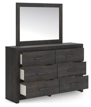 Load image into Gallery viewer, Hollivern Full Panel Bed, Dresser, Mirror, Chest and Nightstand
