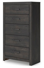 Load image into Gallery viewer, Hollivern Full Panel Bed with Storage, Dresser, Mirror, Chest and Nightstand
