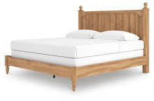 Load image into Gallery viewer, Aleaport King Panel Bed with Mirrored Dresser
