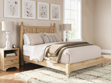 Load image into Gallery viewer, Aleaport Queen Panel Bed with Mirrored Dresser and Nightstand
