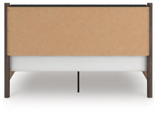 Load image into Gallery viewer, Pamytta King Upholstered Panel Platform Bed, Dresser and Mirror
