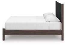 Load image into Gallery viewer, Pamytta King Upholstered Panel Platform Bed, Dresser and Mirror
