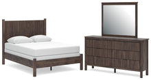 Load image into Gallery viewer, Pamytta Full Panel Bed, Dresser and Mirror
