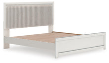 Load image into Gallery viewer, Zuraleus King Upholstered Panel Platform Bed, Dresser, Mirror, Chest and Nightstand

