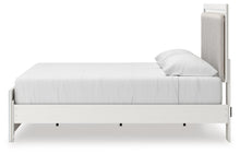 Load image into Gallery viewer, Zuraleus King Upholstered Panel Platform Bed, Dresser and Mirror
