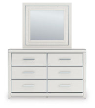 Load image into Gallery viewer, Zuraleus Queen Upholstered Panel Bed, Dresser, Mirror, Chest and Nightstand
