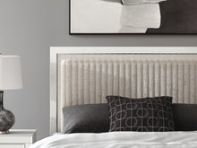 Load image into Gallery viewer, Zuraleus Queen Upholstered Panel Platform Storage Bed, Dresser, Mirror and Nightstand
