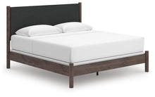 Load image into Gallery viewer, Pamytta King Upholstered Panel Bed, Dresser, Mirror and Nightstand
