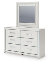 Load image into Gallery viewer, Zuraleus King Upholstered Panel Bed, Dresser and Mirror
