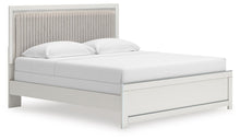 Load image into Gallery viewer, Zuraleus King Upholstered Panel Bed, Dresser and Mirror

