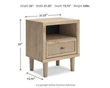 Load image into Gallery viewer, Cielden California King Upholstered Bed with Roll Slats, Dresser, Mirror, Chest and Nightstand
