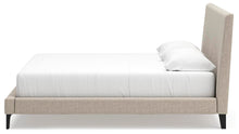 Load image into Gallery viewer, Cielden King Upholstered Bed with Roll Slats, Dresser and Mirror
