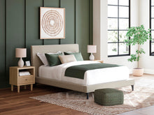 Load image into Gallery viewer, Cielden Queen Upholstered Bed with Roll Slats, Dresser, Mirror and Nightstand
