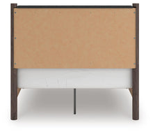 Load image into Gallery viewer, Pamytta Full Upholstered Panel Platform Bed, Dresser and Mirror
