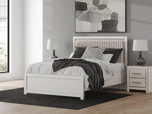 Load image into Gallery viewer, Zuraleus Queen Upholstered Panel Bed, Dresser, Mirror and Nightstand
