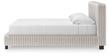 Load image into Gallery viewer, Zuraleus King Upholstered Bed, Dresser and Mirror
