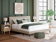 Load image into Gallery viewer, Cielden California King Upholstered Bed with Roll Slats, Dresser, Mirror and Nightstand
