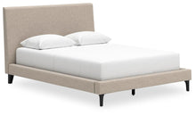 Load image into Gallery viewer, Cielden Queen Upholstered Bed with Roll Slats, Dresser, Mirror, Chest and Nightstand
