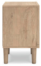Load image into Gallery viewer, Cielden Queen Upholstered Bed with Roll Slats, Dresser, Mirror, Chest and Nightstand
