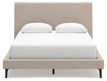Load image into Gallery viewer, Cielden Queen Upholstered Bed with Roll Slats, Dresser and Mirror
