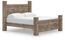 Load image into Gallery viewer, Rusticott King Poster Bed, Dresser, Mirror and Nightstand
