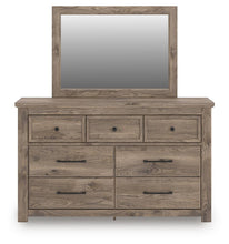 Load image into Gallery viewer, Rusticott King Poster Bed, Dresser and Mirror
