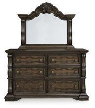 Load image into Gallery viewer, Maylee California King Canopy Bed, Dresser, Mirror, Chest and Nightstand
