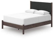 Load image into Gallery viewer, Pamytta Queen Upholstered Panel Bed, Dresser, Mirror and Nightstand
