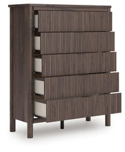 Load image into Gallery viewer, Pamytta Full Upholstered Panel Bed, Dresser and Mirror
