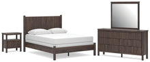 Load image into Gallery viewer, Pamytta Queen Panel Bed, Dresser, Mirror and Nightstand
