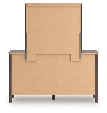 Load image into Gallery viewer, Pamytta King Upholstered Panel Bed, Dresser and Mirror
